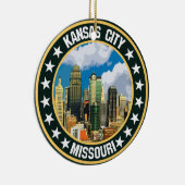 Kansas City Keramik Ornament (Rechts)