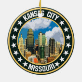 Kansas City Keramik Ornament (Hinten)