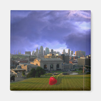 Kansas City Kitchen Art Magnet