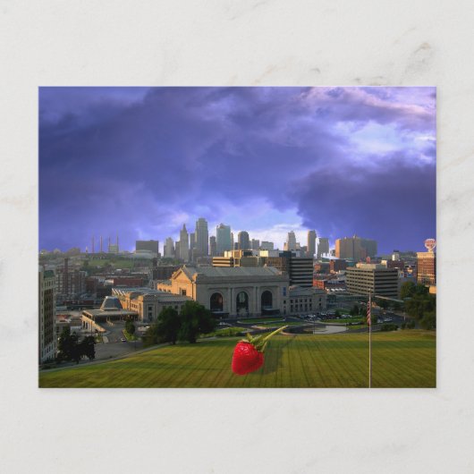 Kansas City Kitchen Art Postkarte (Vorderseite)