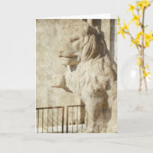 Kansas City Lion Karte (Gelbe Blume)