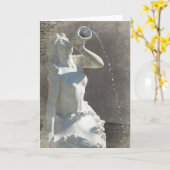 Kansas City Mermaid Karte (Gelbe Blume)