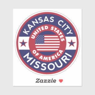 KANSAS CITY, Missouri Aufkleber