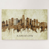 Kansas City Missouri Cityscape Puzzle (Horizontal)