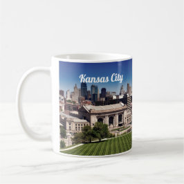 Kansas City Missouri Downtown Foto Kaffeetasse