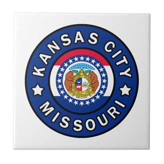 Kansas City Missouri Fliese (Vorderseite)