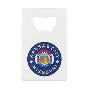 Kansas City Missouri Geldbeutel Flaschenöffner
