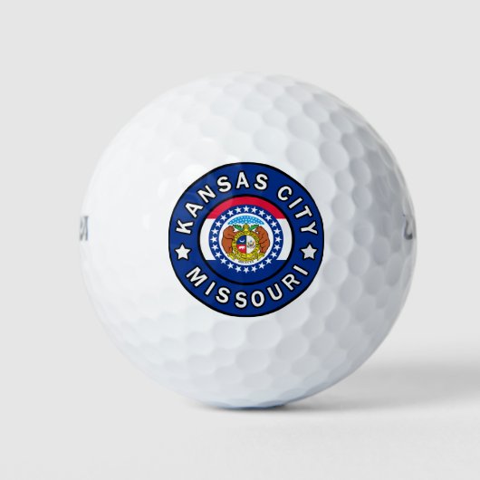 Kansas City Missouri Golfball (Vorderseite)