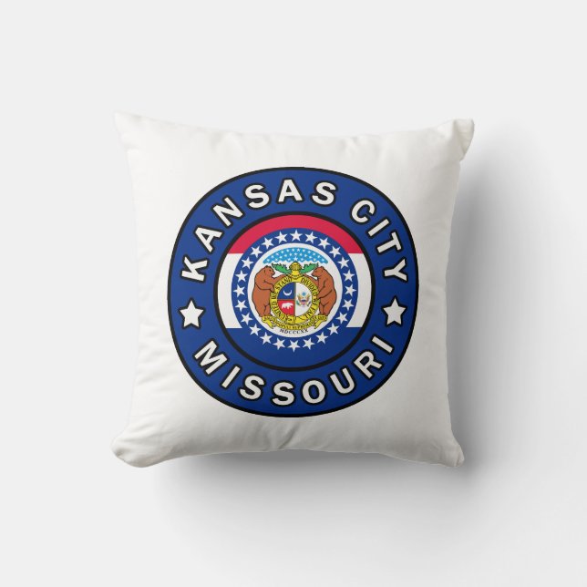 Kansas City Missouri Kissen (Vorderseite)