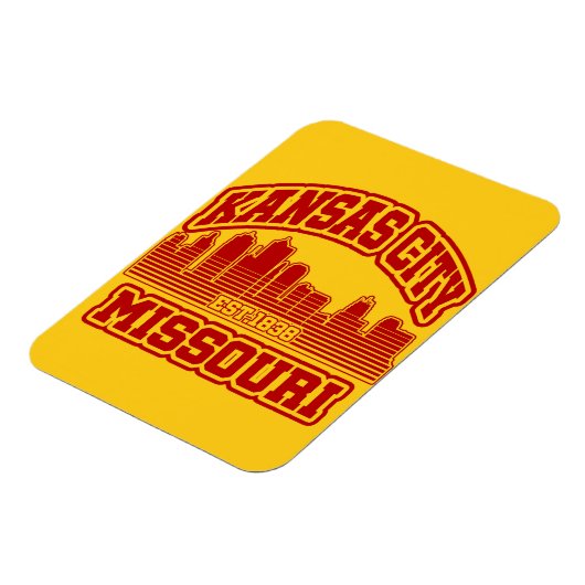 Kansas City, Missouri Magnet (Linke Seite)