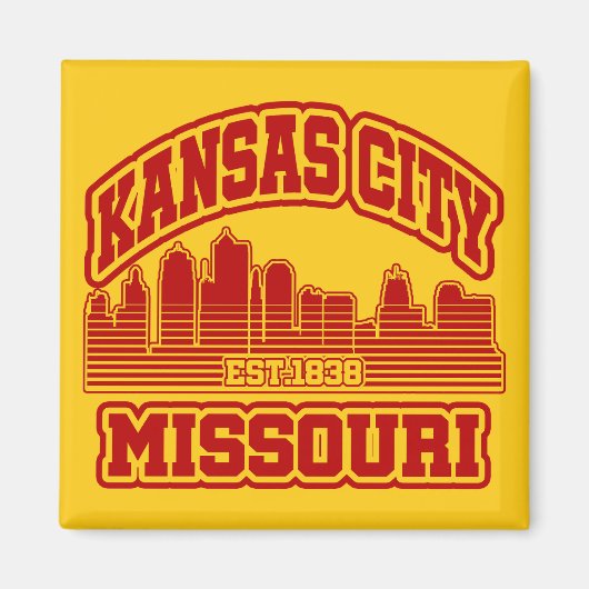 Kansas City, Missouri Magnet (Vorne)