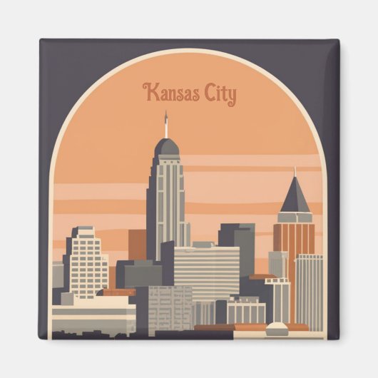 Kansas City, Missouri Magnet (Vorne)