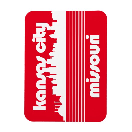 Kansas City Missouri Magnet (Vertikal)