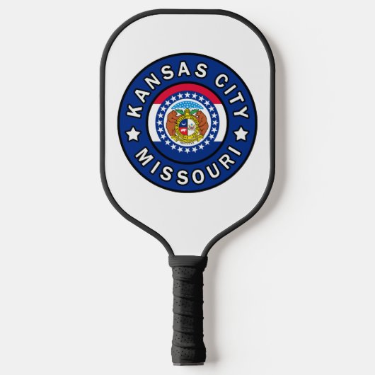 Kansas City Missouri Pickleball Schläger (Vorderseite)