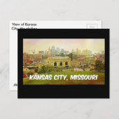 Kansas City, Missouri Postkarte (Vorne/Hinten)