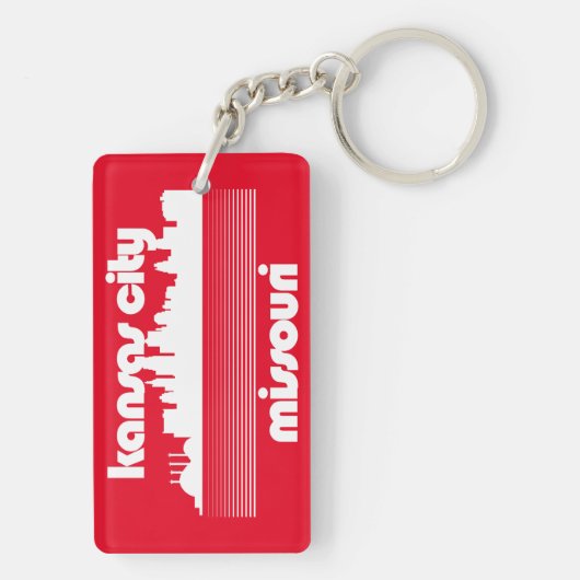 Kansas City Missouri Schlüsselanhänger (Rückseite)