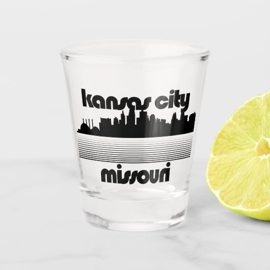 Kansas City Missouri Schnapsglas (Vorderseite)