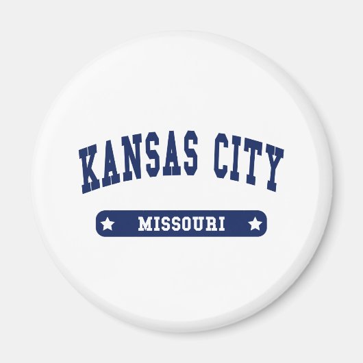 Kansas City Missouri Uni Style T-Shirts Magnet (Vorne)