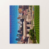 Kansas City Missouri Weihnachtsgrüße Puzzle (Vertikal)