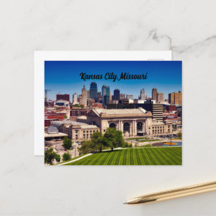 Kansas City, MO-Gewerkschaft Postkarte
