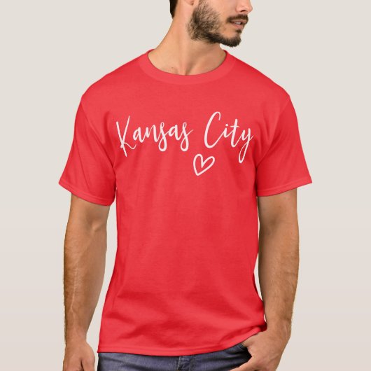 Kansas City My Home Love Kansas City WomensKansas  T-Shirt (Vorderseite)