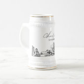 Kansas City Personalisiertes Geschenk Ber Stein Bierglas (Vorderseite Links)