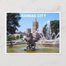 Kansas City Plaza Foto Postkarte