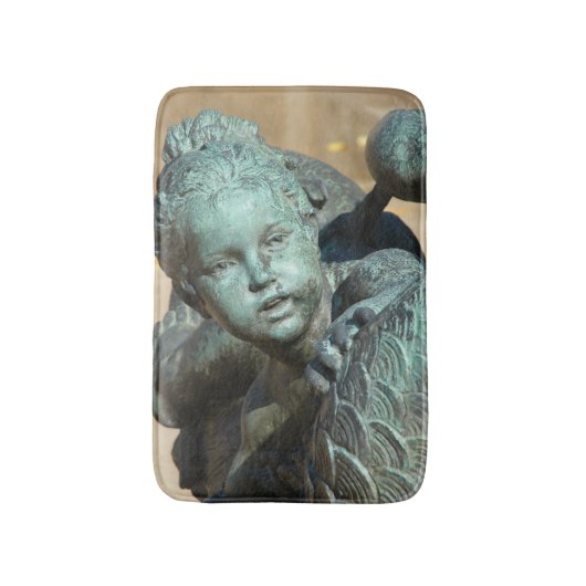 Kansas City Plaza Fountain Badematte (Vorderseite Vertikal)