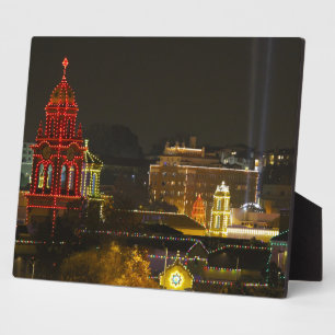 Kansas City Plaza Lights Fotoplatte