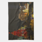 Kansas City Plaza Lights Geschirrtuch (Vertikal)