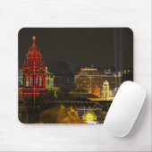 Kansas City Plaza Lights Mousepad (Mit Mouse)
