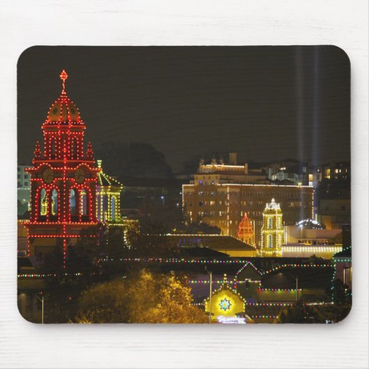 Kansas City Plaza Lights Mousepad (Vorne)