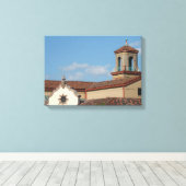 Kansas City Plaza Rooftops Leinwanddruck (Insitu (Holzboden))