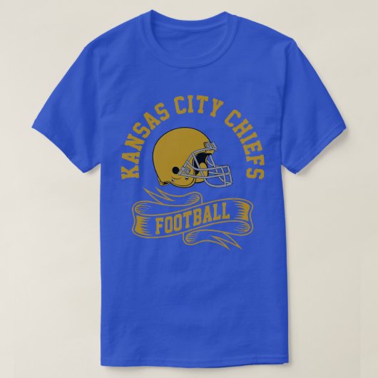 Kansas City Retro Helmet T-Shirt (Design vorne)
