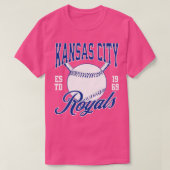 Kansas City Royaals Minimalistisch Style T-Shirt (Design vorne)