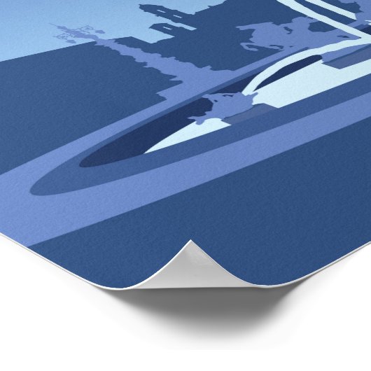 Kansas City Sehenswürdigkeiten: Country Club - 24  Poster (Ecke)