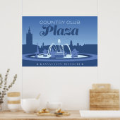 Kansas City Sehenswürdigkeiten: Country Club - 36  Poster (Küche)