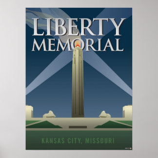 Kansas City Sehenswürdigkeiten: Freiheitsdenkmal - Poster