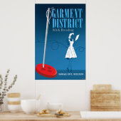 Kansas City Sehenswürdigkeiten: Garment District - Poster (Küche)
