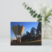 Kansas City Shuttlecock bei der "Dusk Postcard" Postkarte (Stehend Vorderseite)