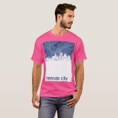 kansas city skyline 4 T-Shirt (Vorne ganz)