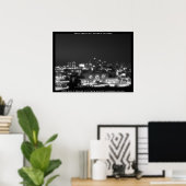 Kansas City Skyline Poster (Heimbüro)