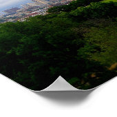 Kansas City Skyline Poster (Ecke)