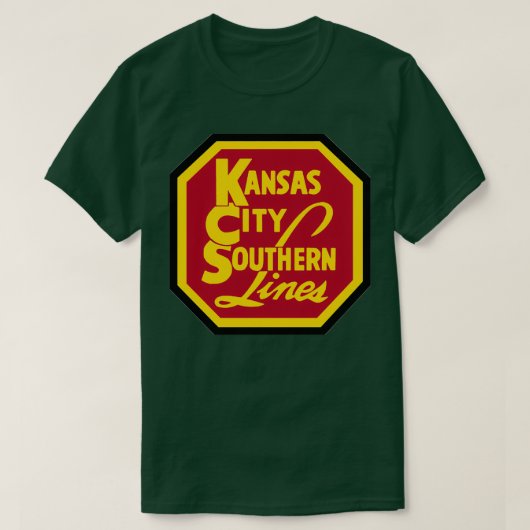 Kansas City Southern Lines T-Shirt (Design vorne)