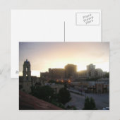Kansas City Sunset Postkarte (Vorne/Hinten)