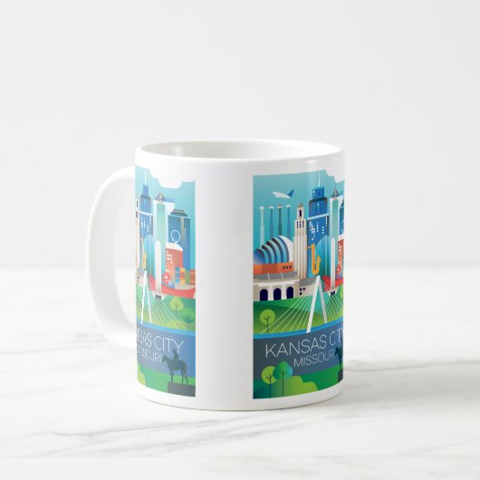 Kansas City Tasse (Vorderseite Links)
