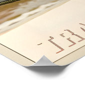 Kansas City TWA Trans World Airlines New Retro Poster (Ecke)