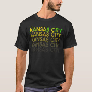 Kansas City Vintag Retro T Shirt