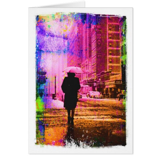 Kansas City W. 12th Street, farbenfrohe Grunge Bor (Vorne)