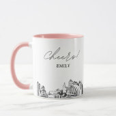 Kansas City Wedding Personalisiert Coffee Tasse (Links)
